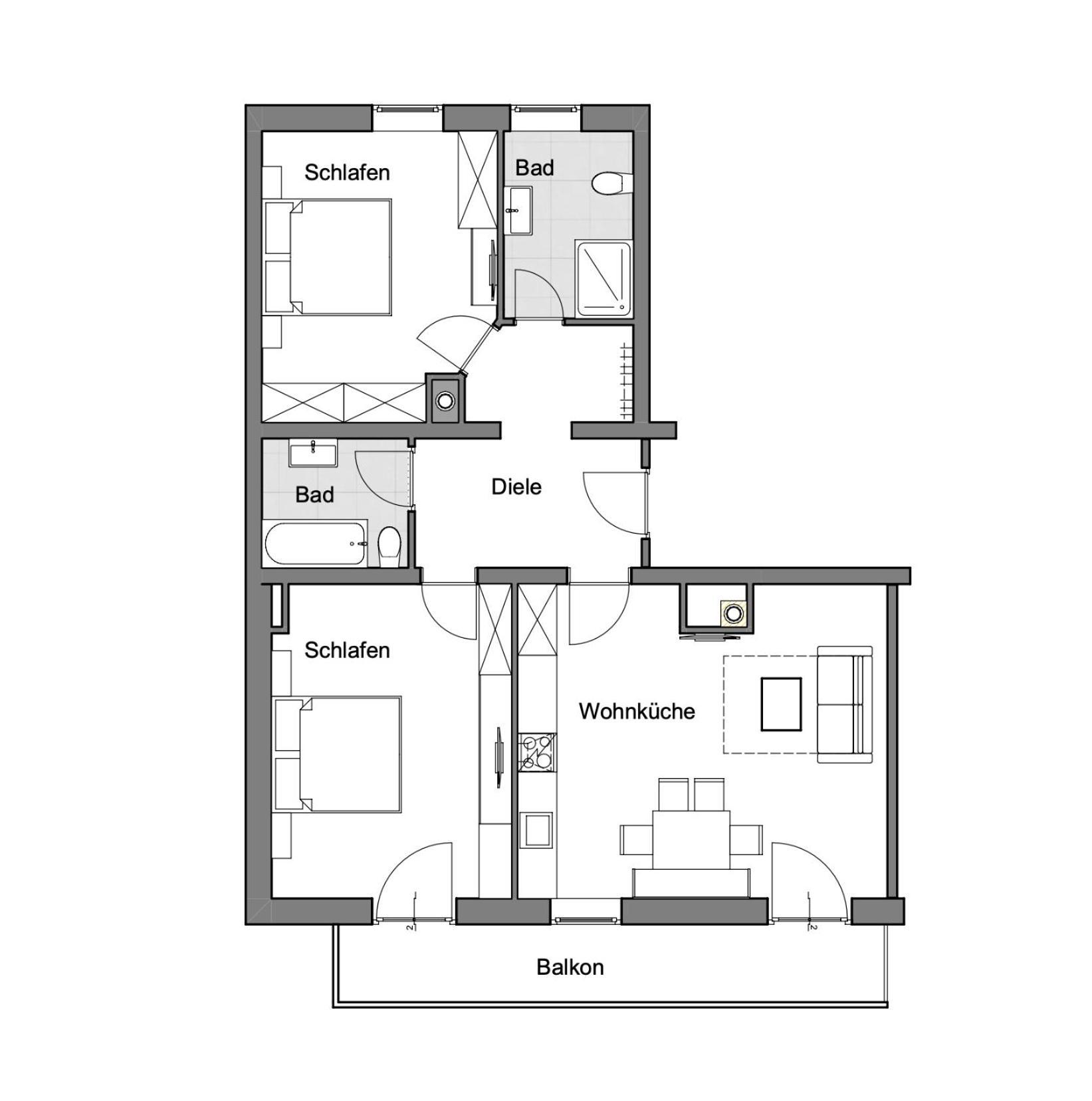 Apart Alpenrose Spiss Exterior photo